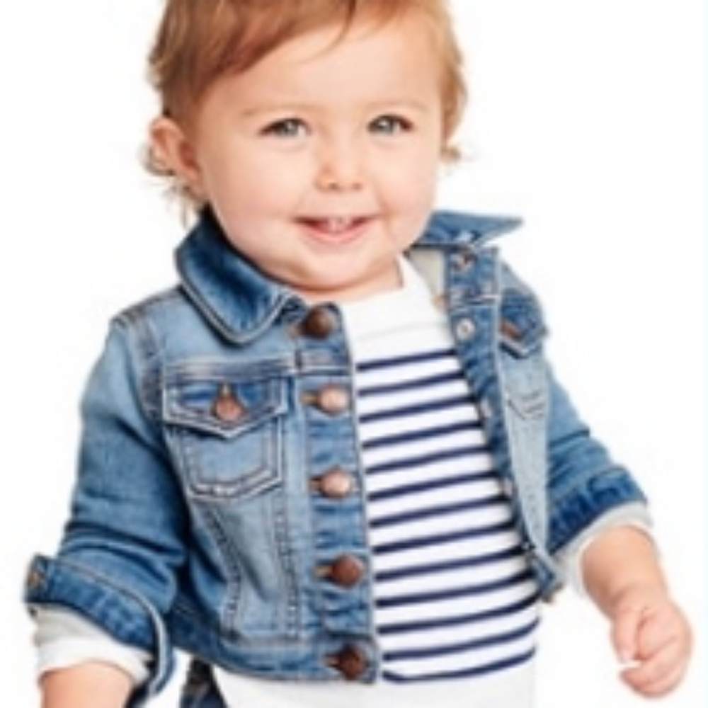NWT Baby OshKosh B'gosh Denim Jacket Size 9-12mos - Picture 6 of 8